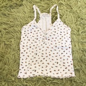 floral tank top